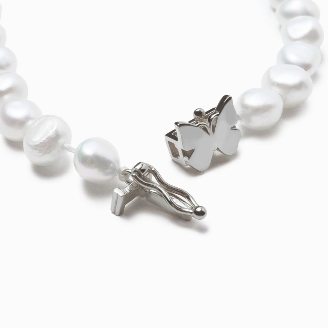 《Necklace》Butterfly Pearl Knot（Casual）