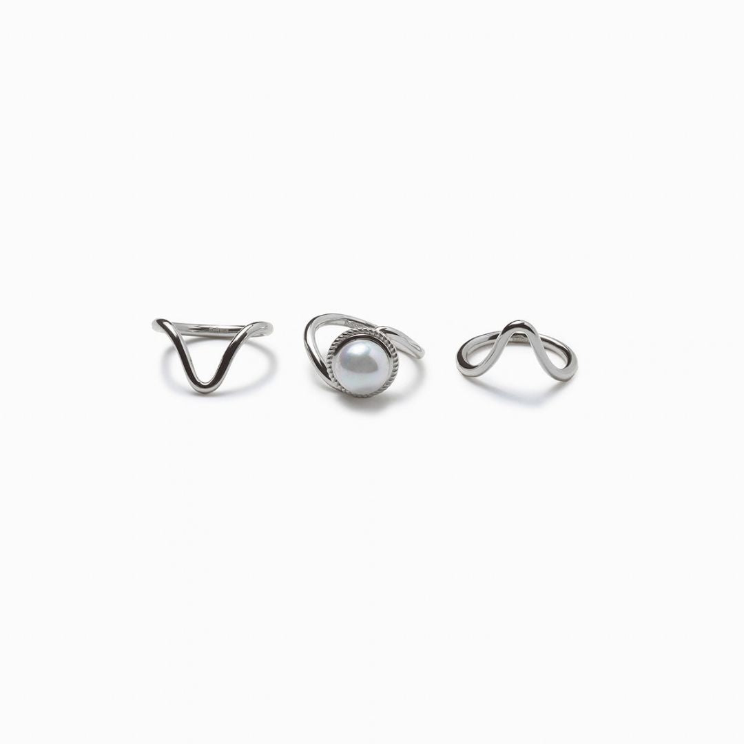 《Triple ring》Pearl Trinity（Casual）