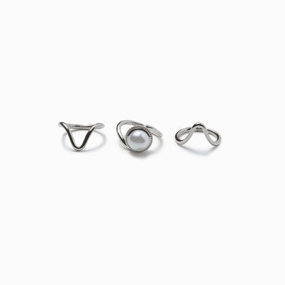 《Triple ring》Pearl Trinity（Casual）