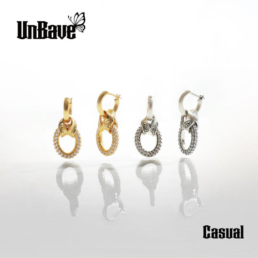 《Pierced earrings》Butterfly Shine（Casual）