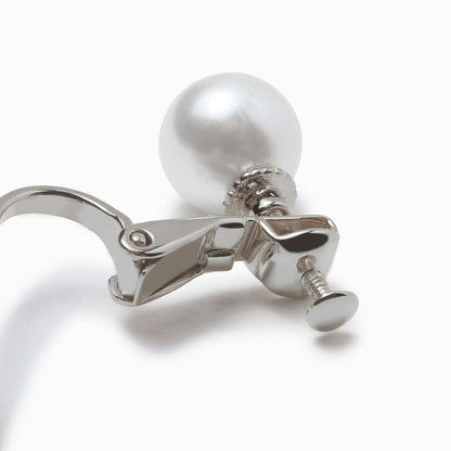 《Clip-on earrings》Butterfly Pearl Kiss（Casual）