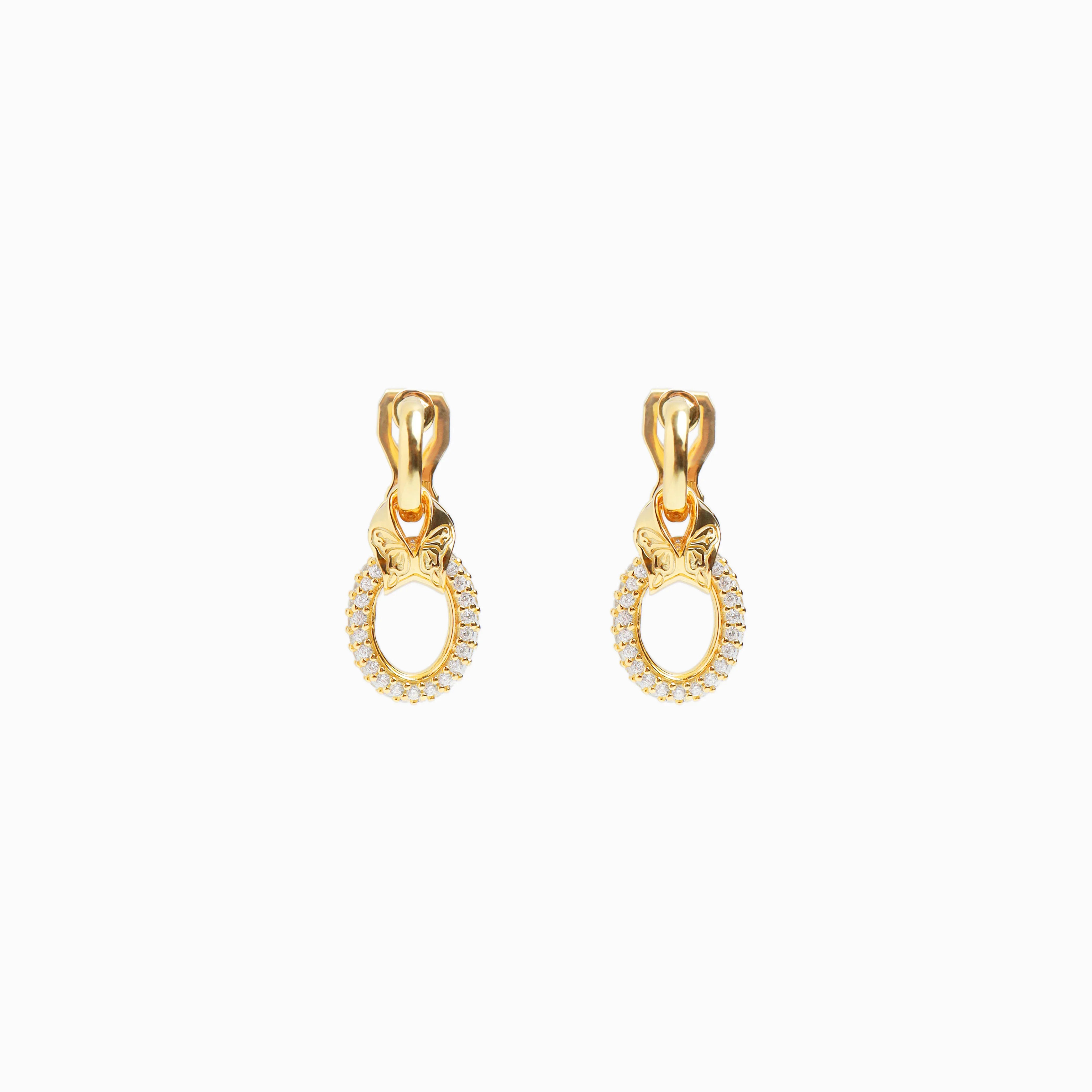 Clip-on earrings》Butterfly Shine（Casual） – UnBave