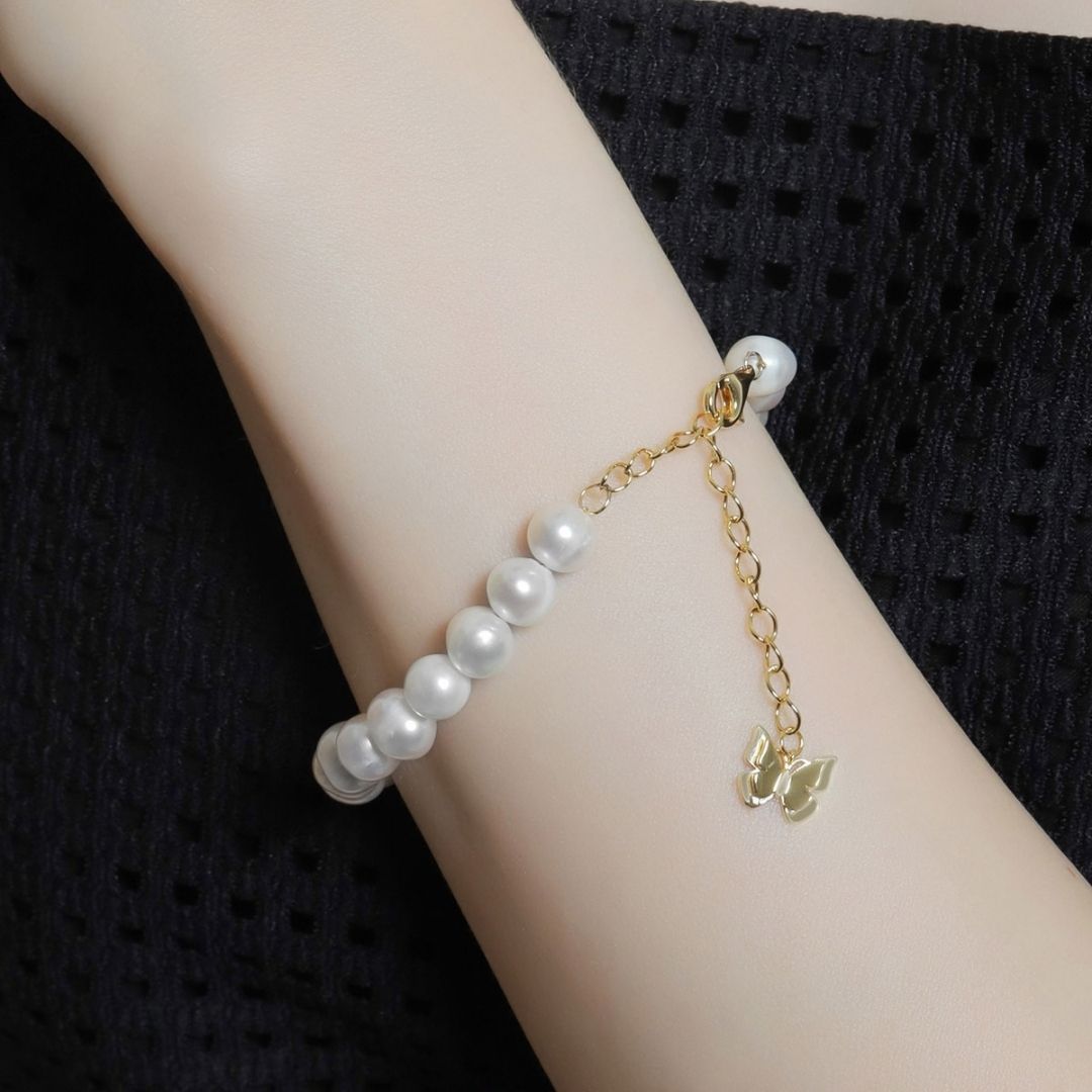 《Bracelet》Butterfly Pearl Sway（Casual）