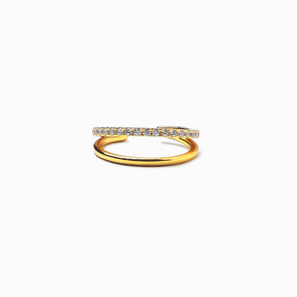 《Ear cuff ring》Cross Line（Casual）