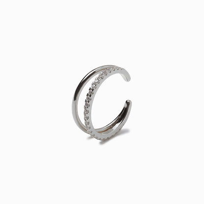 《Ear cuff ring》Cross Line（Casual）