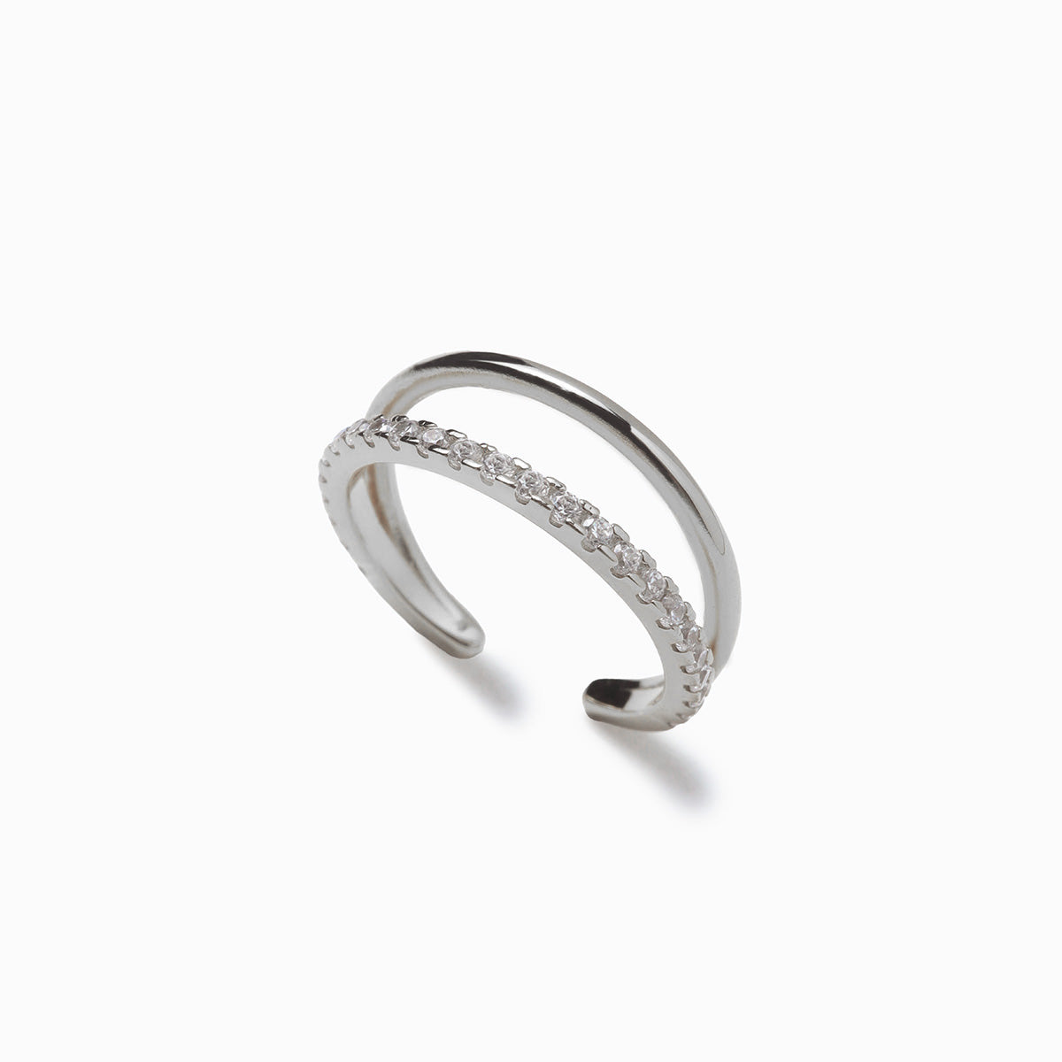 《Ear cuff ring》Cross Line（Casual）
