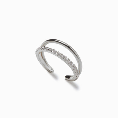 《Ear cuff ring》Cross Line（Casual）