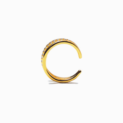 《Ear cuff ring》Cross Line（Casual）