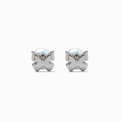 《Pierced earrings》Butterfly Pearl Kiss（Luxe）