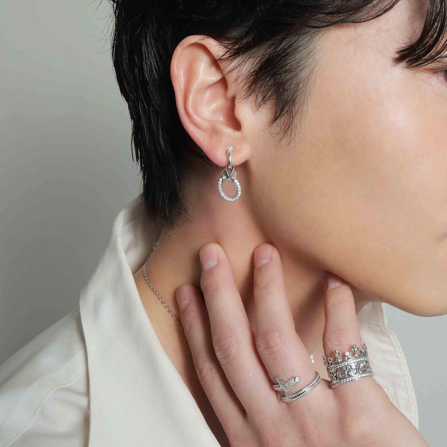 《Clip-on earrings》Butterfly Shine（Casual）