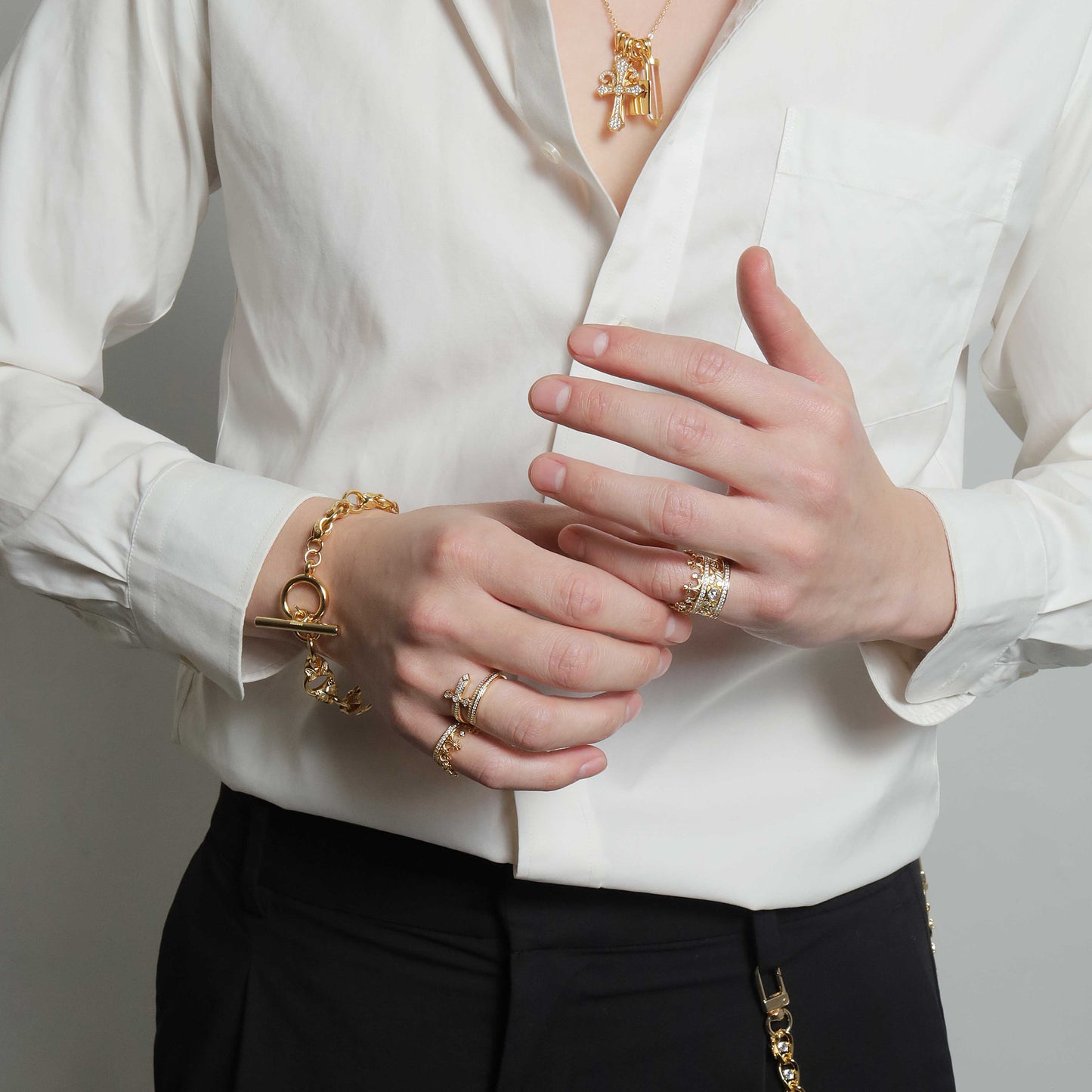 《Ring》Snake Cross（Casual）