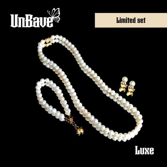 《Limited set》Butterfly Pearl Trio Set（Luxe）