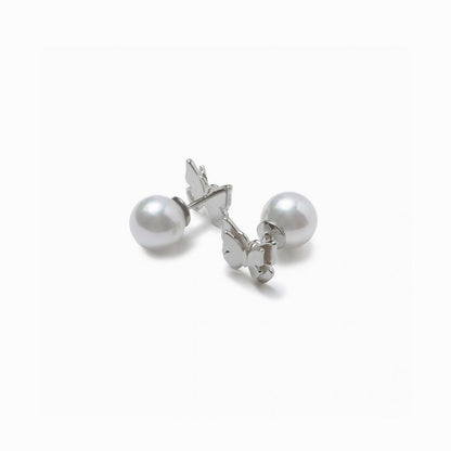 《Pierced earrings》Butterfly Pearl Kiss（Luxe）