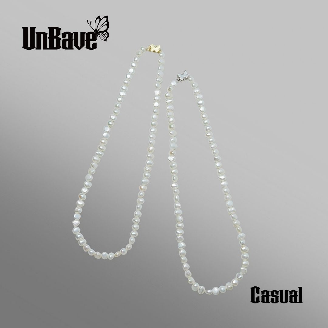 《Necklace》Butterfly Pearl Knot（Casual）