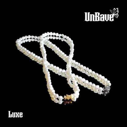《Necklace》Butterfly Pearl Knot（Luxe）