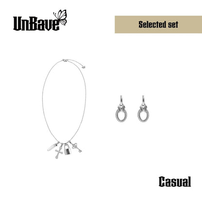 《Selected Set》Necklace ＆Ear Items Set（Casual）