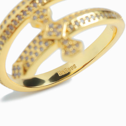 《Ring》Snake Cross（Luxe）