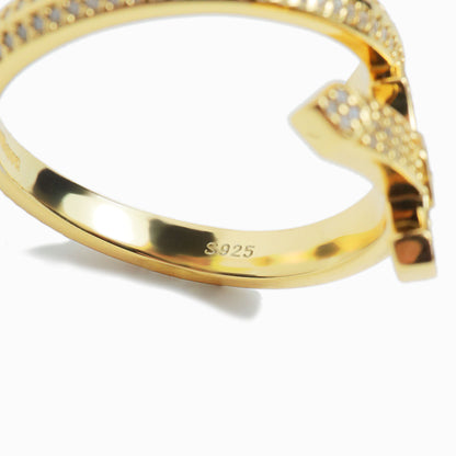 《Ring》Snake Cross（Luxe）