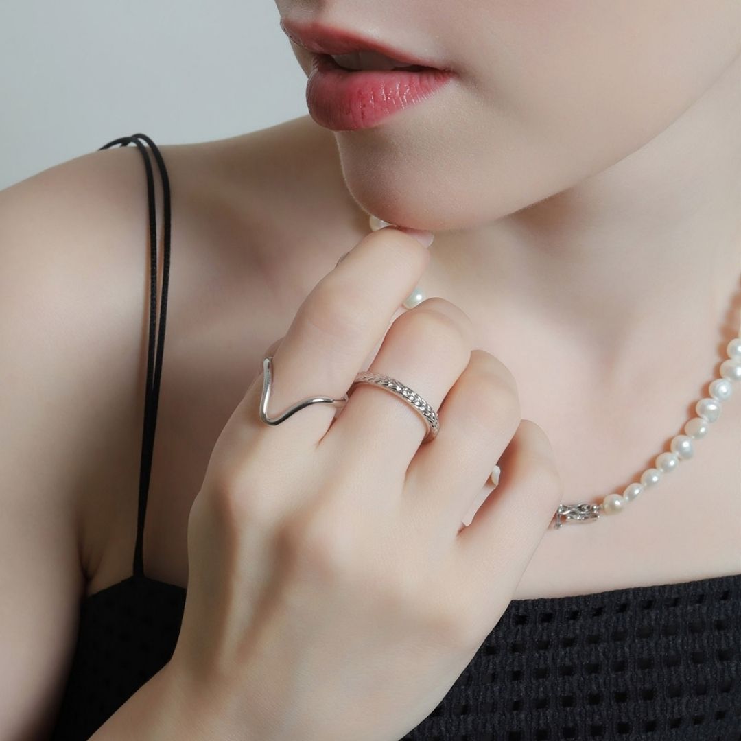 《Triple ring》Pearl Trinity（Casual）
